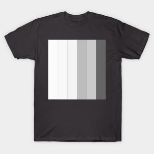 Gray colored stripes T-Shirt